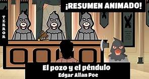 Resumen El pozo y el péndulo Edgar Allan Poe (resumen animado audiolibro cuento terror Poe)