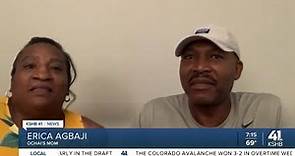 Ochai Agbaji's parents proud of his success ahead of NBA Draft