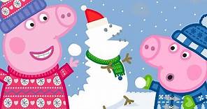 Peppa Pig en Español Episodios completos ☃️ Monigote de Nieve ️ Navidad ...