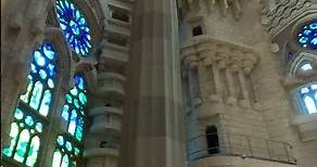 Inside the Sagrada Familia - Barcelona, Spain