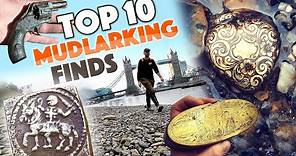 TOP 10 Mudlarking Finds in 10 YEARS - GUNS, GOLD and Good stuff!