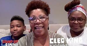 Cleo King w/ wife Camille & their son Titus - You've Got to Go
