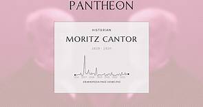 Moritz Cantor Biography - German historian of mathematics