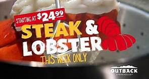 Outback Steakhouse || Steak & Lobster By Popular Demand