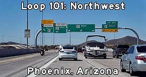 Loop 101 - Phoenix Arizona, Price Freeway and Pima Freeway - 2022/03/23