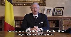 NBC News - King Philippe of Belgium joins nation in...