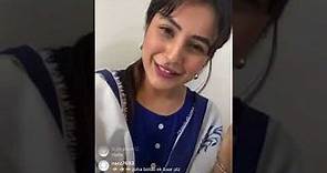 Shehnaaz Gill Live On Instagram With Fans