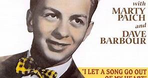 Mel Tormé With Marty Paich And Dave Barbour - I Let A Song Go Out Of My Heart