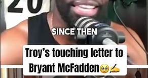 Bryant McFadden gets emotional reading an old letter from Troy Polamalu🤧🥹(⁠@AllThingsCovered)