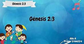 Genesis 2:3 | Jardín de infantes - Cantos | Canción Lección 3