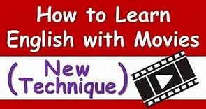 「想要邊看電影邊學英文？這個超有效的方法你試過了嗎？」- How to Learn English with Movies