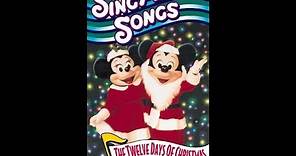 Disney Sing Along Songs - The Twelve Days of Christmas (1993) [1994 VHS]
