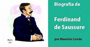 Biografía de Ferdinand de Saussure