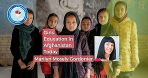 Marilyn Mosley Gordonier Educating Girls in Afghanistan