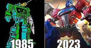 Evolution of Transformers Games [1985-2023]