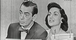 What's My Line? - Eddie & Marilyn Cantor; Martin Gabel [panel] (Jun 2, 1957)