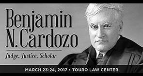 Benjamin N. Cardozo: Judge, Justice, Scholar - Jewish Law Institute Conference Day 2