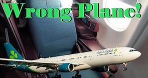 Aer Lingus Business Class Review | Airbus A330-300 | Chicago to Dublin with Lounge and AerSpace seat