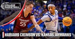 Harvard Crimson vs. Kansas Jayhawks | Full Game Highlights