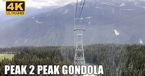 Peak 2 Peak Gondola - Whistler Blackcomb [4K]