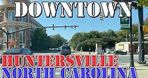 Huntersville - North Carolina - 4K Downtown Drive