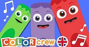 Toddler Learning Video | Color Crew - All Colours | @BabyFirstTV