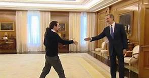 Su Majestad el Rey recibe a Don Pablo Iglesias Turrión, de Podemos (Unidas Podemos)