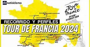 ⭐Recorrido del Tour de Francia 2024 [MUCHA MONTAÑA y 2 CRONOS]