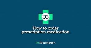 Ordering Pet Medication Online