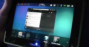 Hands-on with BlackBerry Playbook 2.0 software
