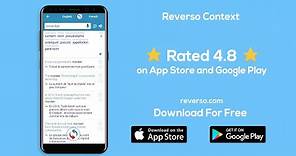 Reverso Context App - Learn Languages in 2020