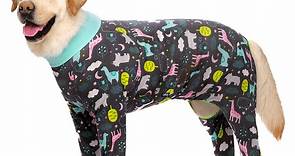 Dog Pajamas Jumpsuit ,Lightweight Dog Pjs Clothes Apparel Onesies,Shirt for Large Size Dogs After Surgery - Walmart.ca