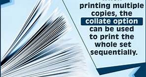 Meaning of Collate in Terms of Printing