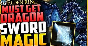 Elden Ring: AMAZING DRAGON SWORD MAGIC - How To Get ADULA'S MOONBLADE Sorcery Spell Guide & Location