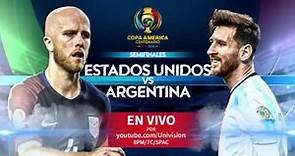 USA vs Argentina en vivo traído a ti gratis por Univision Deportes