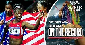 USA breaks 4x100M Women's Records In London 2012 | The Olympics On The Record
