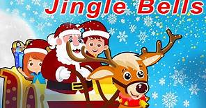 Jingle Bells Song For Children With Lyrics | Jingle Bells | Christmas Songs