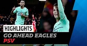 Reached the CUP FINAL! 🏆 | HIGHLIGHTS Go Ahead Eagles - PSV