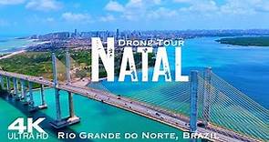 NATAL 2023 🇧🇷 Drone Aerial 4K | Rio Grande do Norte Brazil Brasil