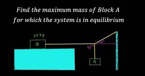 Block B rests on a surface for which the static and kinetic coefficient of friction are 0.60 and