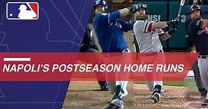 Napoli hits 8 career postseason home runs