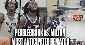 WINNER GOES TO FINAL 4 !!! Pebblebrook vs. Milton in the MOST ANTICIPATED REMATCH