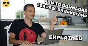 HOW TO DOWNLOAD FOR FREE ON BANDCAMP