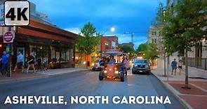 [4K] Asheville, North Carolina - Walking Tour 2021 USA