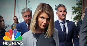 Lori Loughlin & Husband Mossimo Giannulli Sentenced In College Admissions Scandal | NBC Nightly News