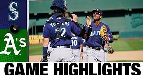 J.P. Crawford drives in two in Mariners' 5-1 win | Mariners-Athletics Game Highlights 9/26/20