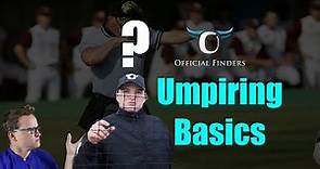 The Basics of Umpiring | Umpire Training