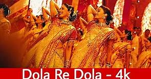 Dola Re Dola 4k Video Song | Devdas | Aishwarya Rai & Madhuri Dixit