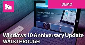 Windows 10 Anniversary Update - Official Release Demo (Version 1607)