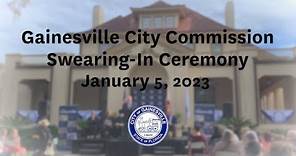 Gainesville City Commission Swearing - In Ceremony January 5, 2023